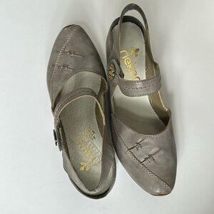 Rieker AntiStress Mirjam Mary Jane Grey Size 37